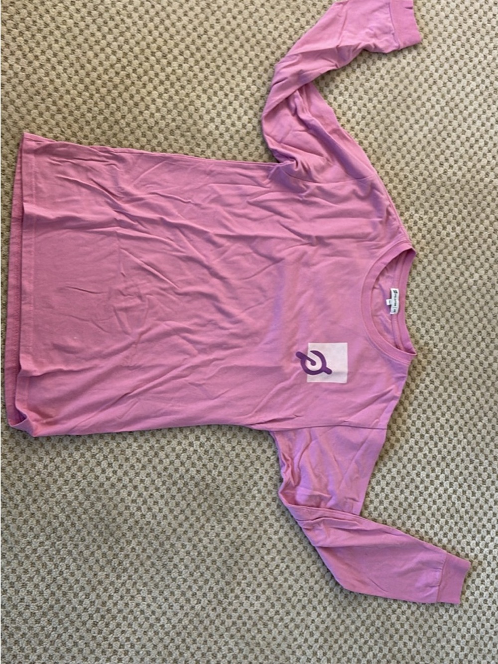 Peloton Lavender Pink Long Sleeve Tee